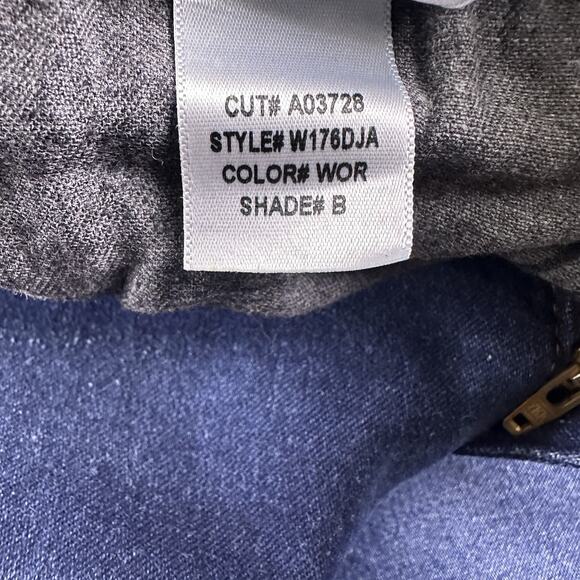 Hudson Womens Sz 27 Dark Wash Signature Bootcut Jeans Flap Pockets 29x34‎ - Picture 15 of 16